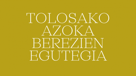 2025eko Tolosako udazkeneko azoka berezien egutegia